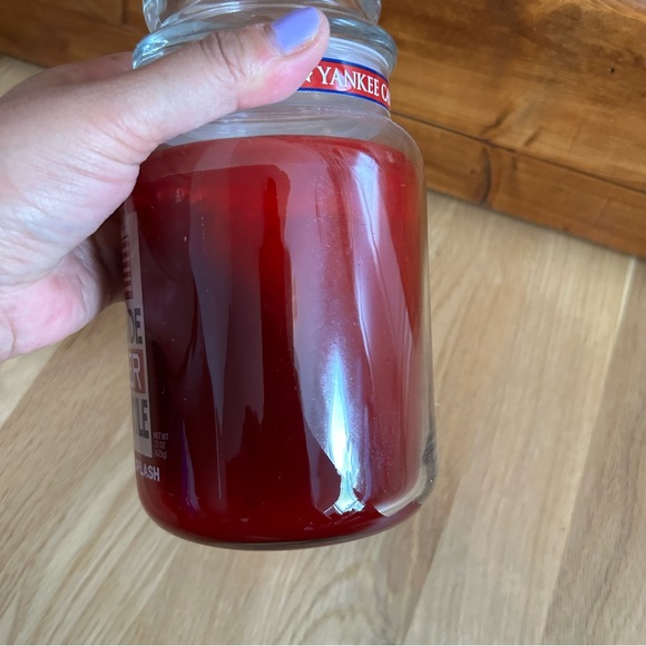 Yankee Candle Large Jar Candle 22oz -Watermelon Splash Homefront Girl - Picture 3 of 5